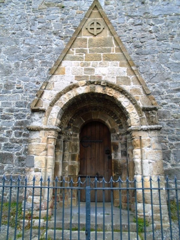 St. Lachtain's Church Entrance image. Click for full size.
