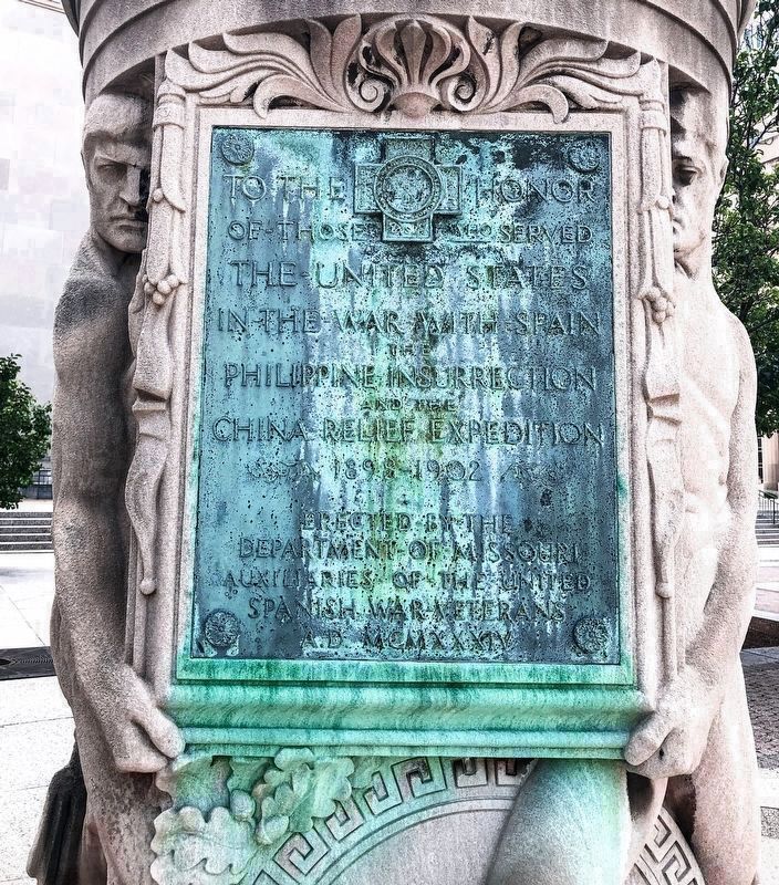 Brass Tablet on Monument image. Click for full size.