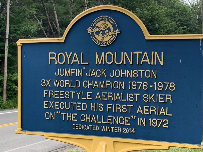 Royal Mountain Marker image. Click for full size.