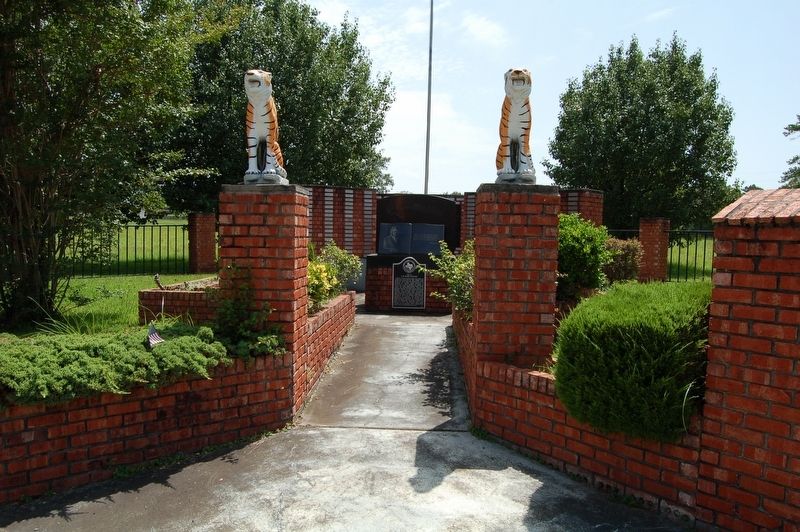 J. H. Rowe School Memorial brick park image. Click for full size.