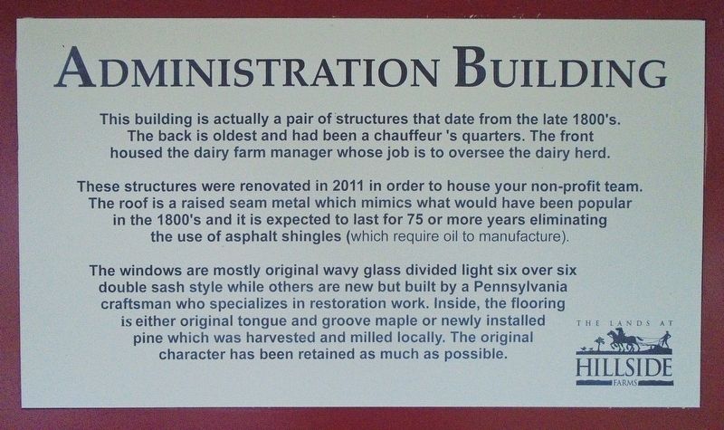 Administration Building Marker image. Click for full size.