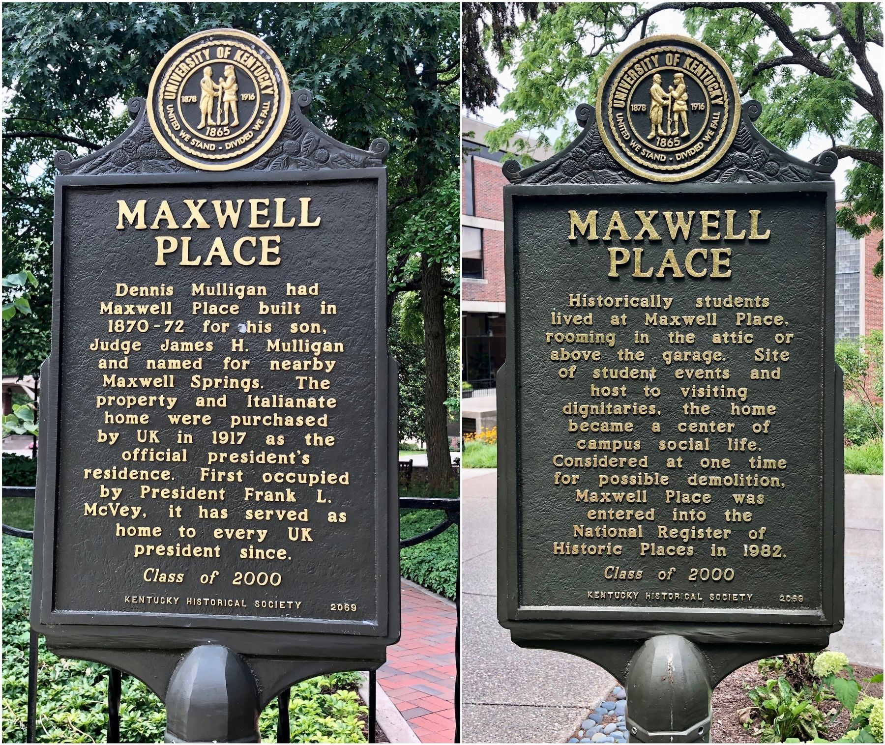 Maxwell Place Marker image. Click for full size.