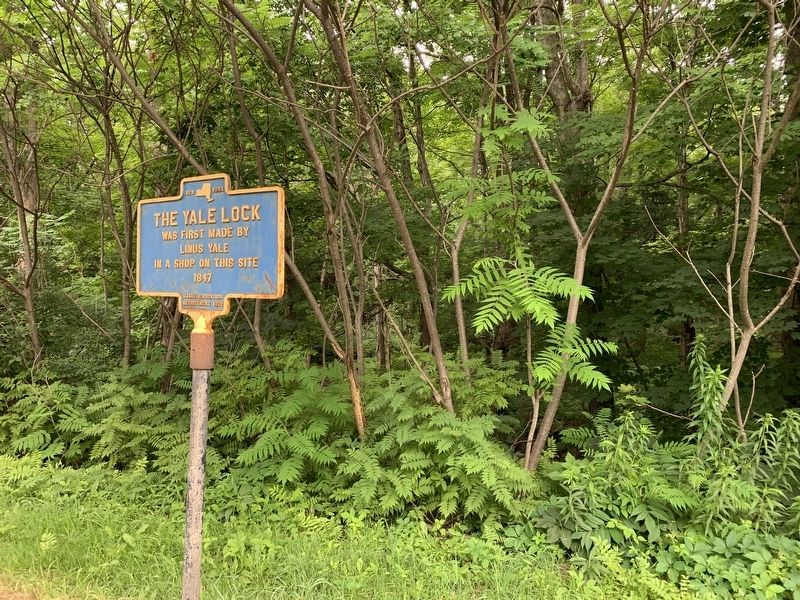 The Yale Lock Marker. Click for full size. The Yale Lock Marker image. Click for full size.