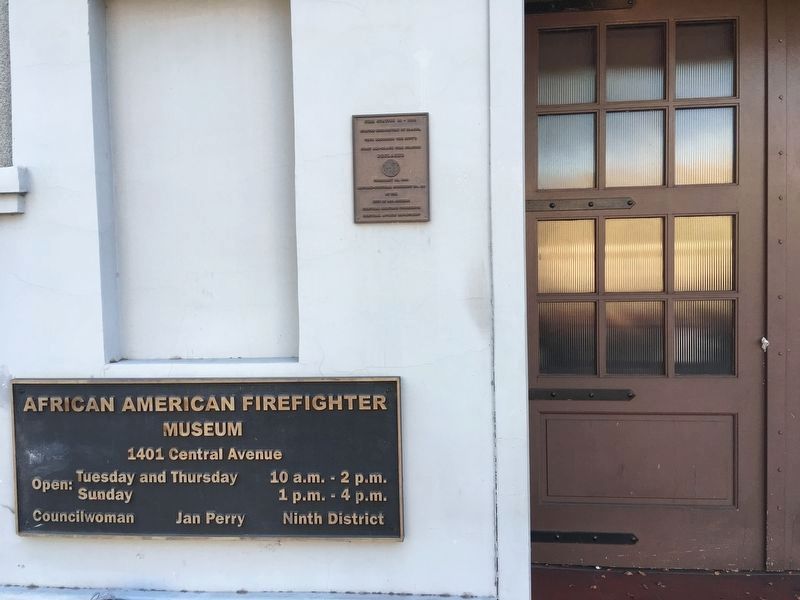 Fire Station 30 Marker image. Click for full size.