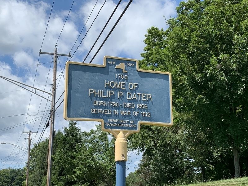 Home of Philip P. Dater Marker image. Click for full size.