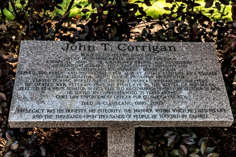 John T. Corrigan Marker image. Click for full size.