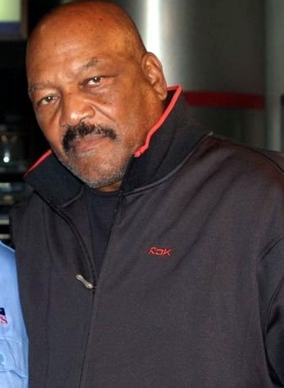 Jim Brown in 2007 image. Click for full size.