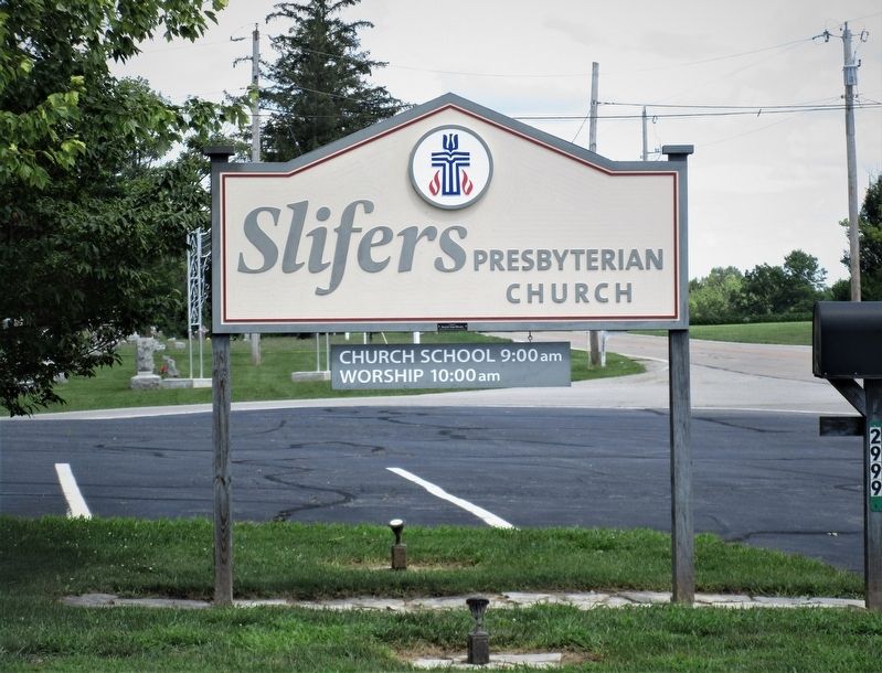 Slifers Presbyterian Church Marker image. Click for full size.
