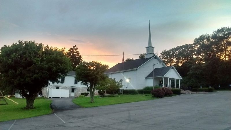Providence Knob Baptist Church Marker image. Click for full size.