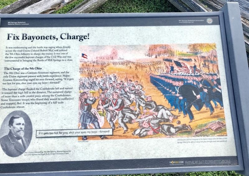 Fix Bayonets, Charge! Marker image. Click for full size.