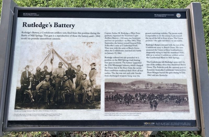 Rutledge's Battery Marker image. Click for full size.