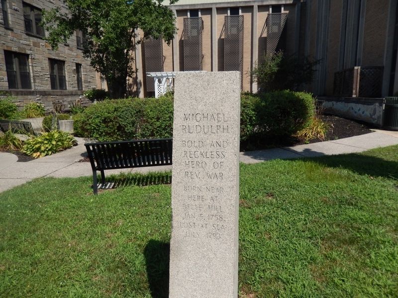 Michael Rudulph Marker. Click for full size. Michael Rudulph Marker image. Click for full size.