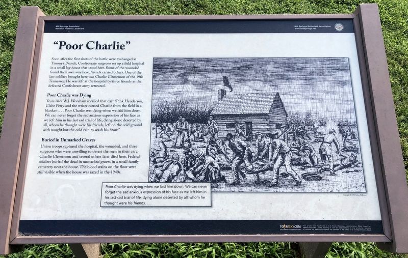 "Poor Charlie" Marker image. Click for full size.