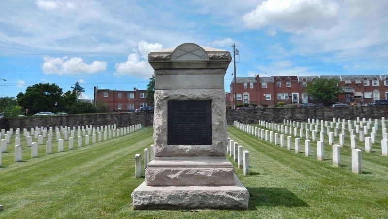 Confederate Soldiers and Sailors Monument<br>(<i>wide view � south side</i>) image. Click for full size.