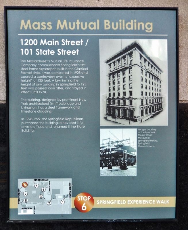 Mass Mutual Building Marker image. Click for full size.