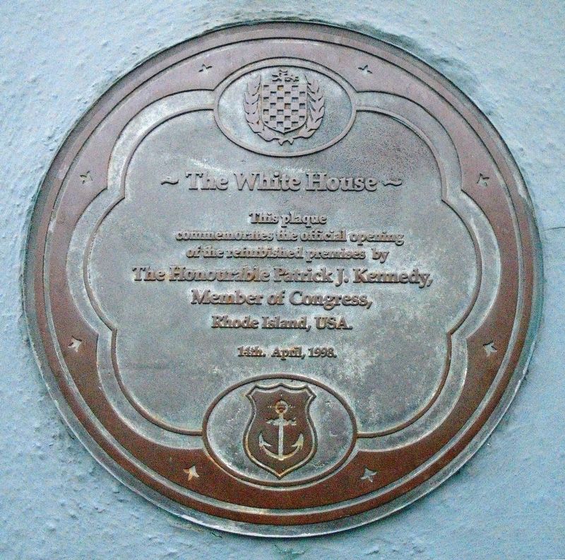The White House Marker. Click for full size. The White House Marker image. Click for full size.