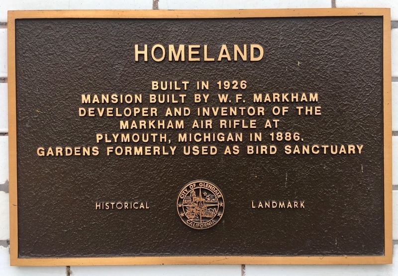 Homeland Marker image. Click for full size.