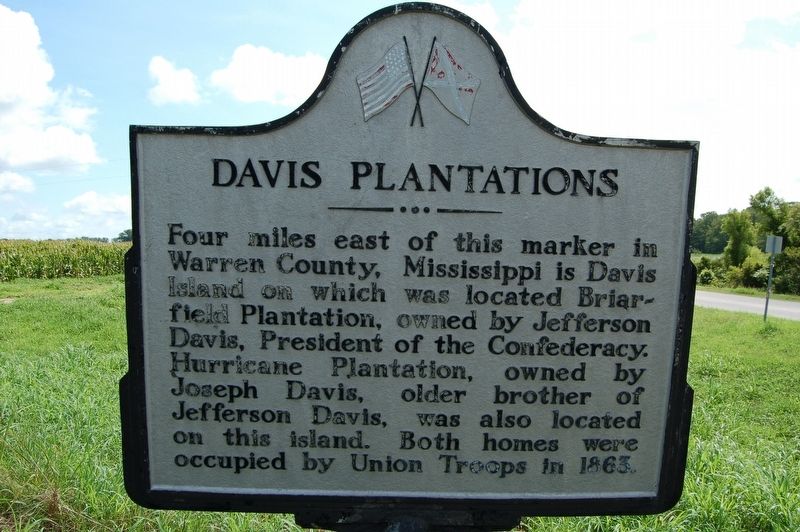 Davis Plantations Marker image. Click for full size.