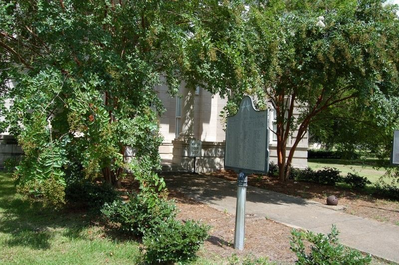 Major Isaac Harrison's Tensas Cavalry Marker image. Click for full size.