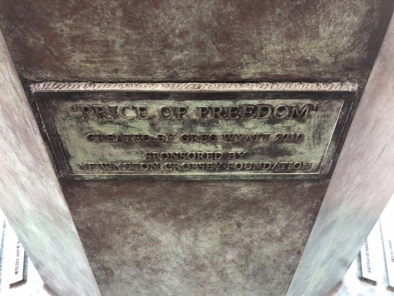 "Price of Freedom" Marker image. Click for full size.