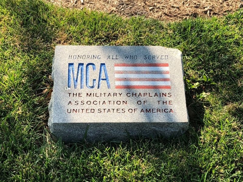 Military Chaplains Association Memorial. Click for full size. Military Chaplains Association Memorial image. Click for full size.