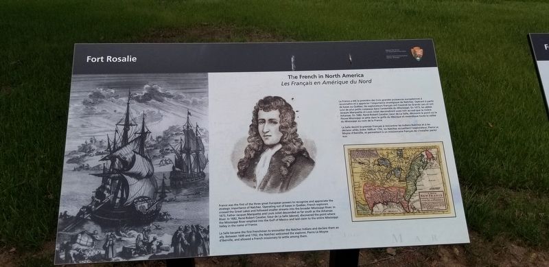 The French in North America Marker image. Click for full size.