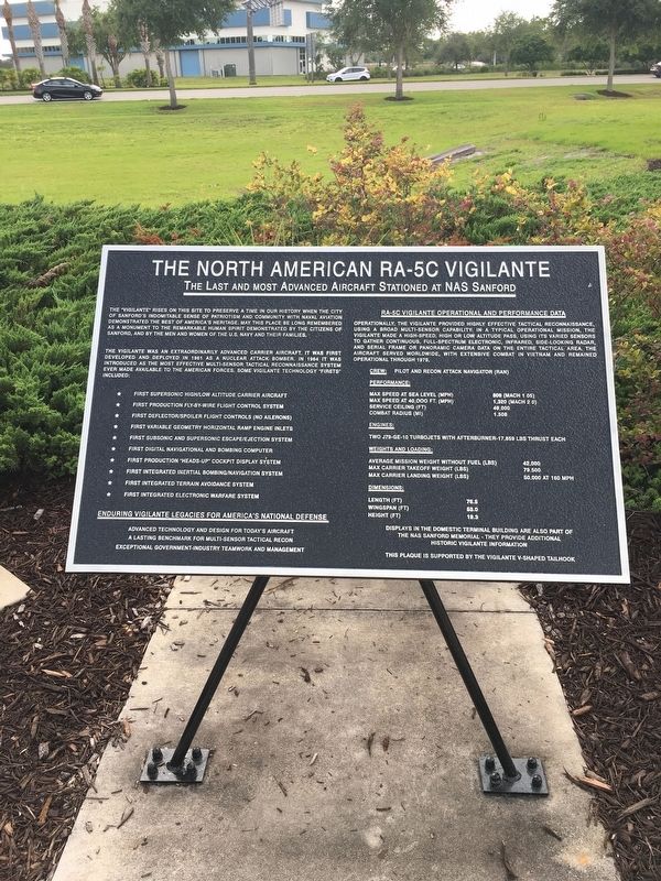 The North American RA-5C Vigilante Marker image. Click for full size.