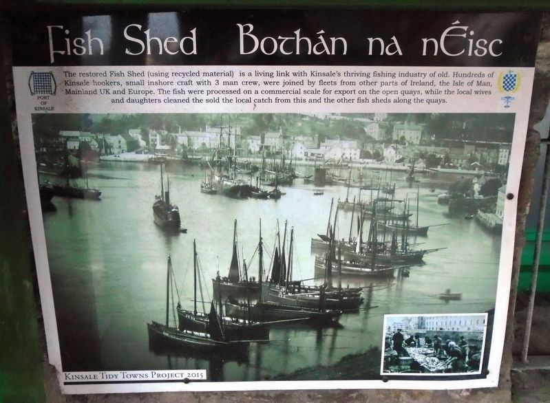 Fish Shed / Bothán na nÉisc Marker image. Click for full size.