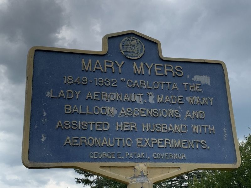Mary Myers Marker image. Click for full size.