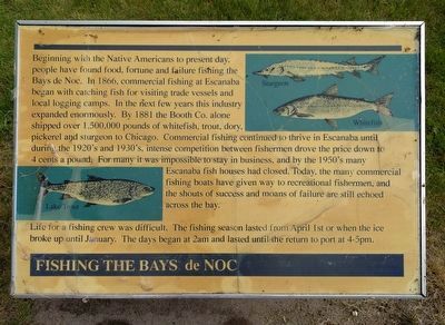 Fishing the Bays de Noc Marker image. Click for full size.