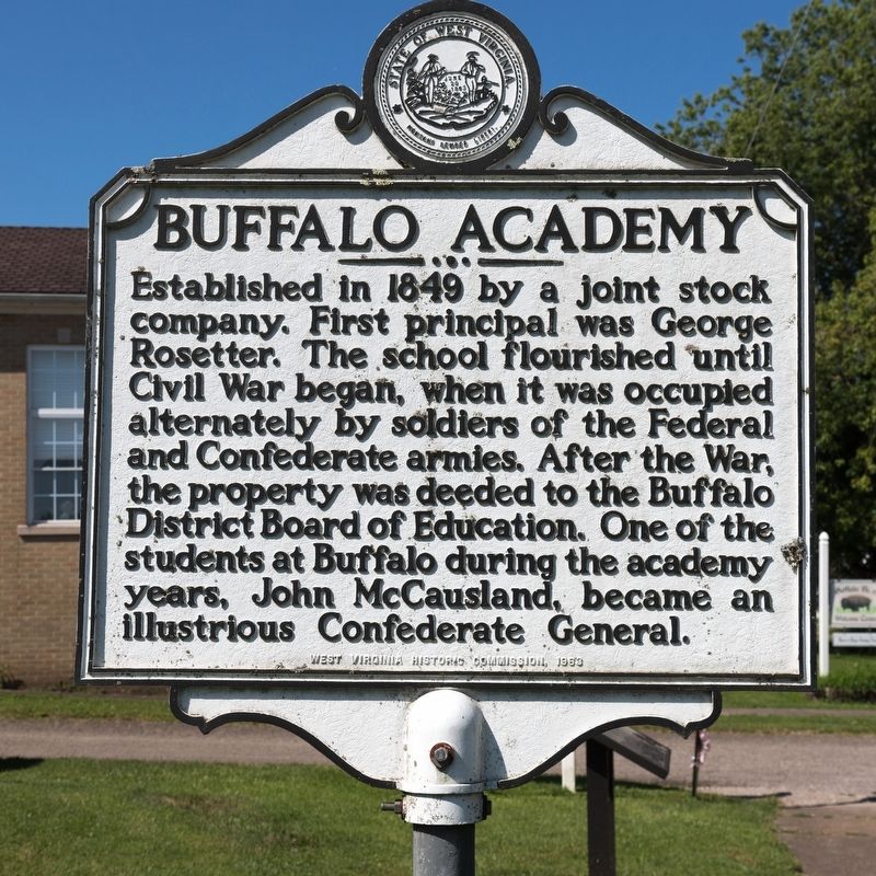 Buffalo Academy Marker image. Click for full size.