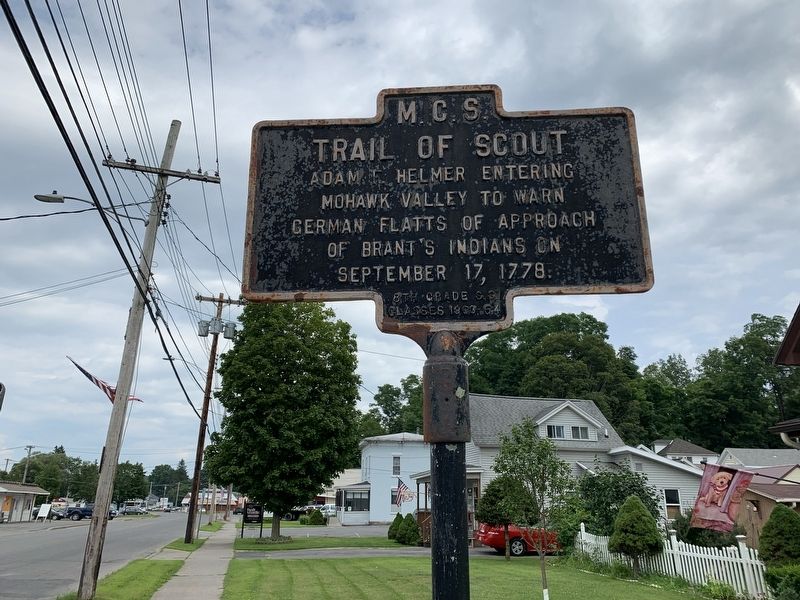 Trail of Scout Marker image. Click for full size.