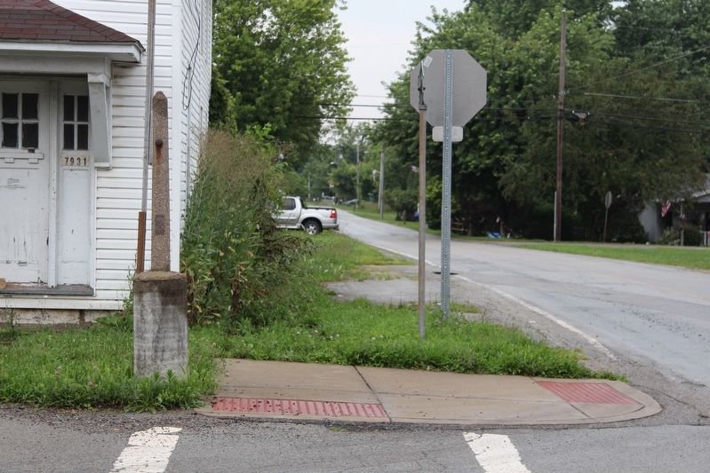 Kenton and Tecumseh Directional Marker Marker. Click for full size. Kenton and Tecumseh Directional Marker Marker image. Click for full size.