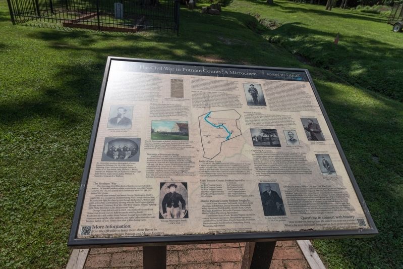 The Civil War in Putnam County Marker image. Click for full size.