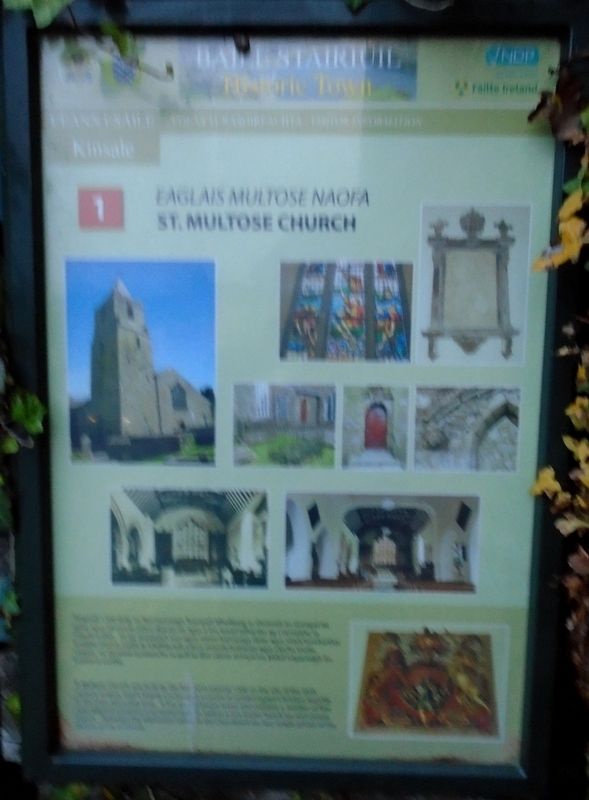 Eaglais Multose Naofa / St. Multose Church Marker image. Click for full size.