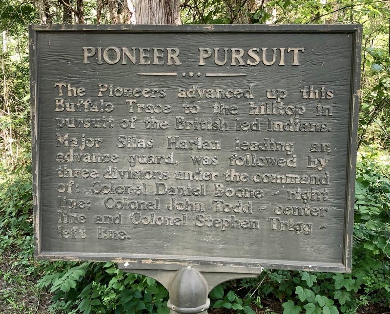 Pioneer Pursuit Marker image. Click for full size.