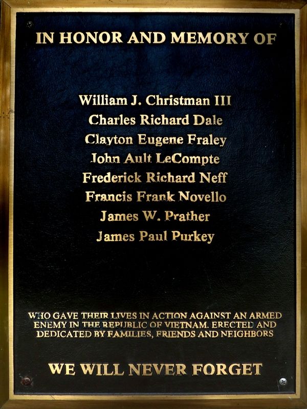 We Will Never Forget Marker image. Click for full size.
