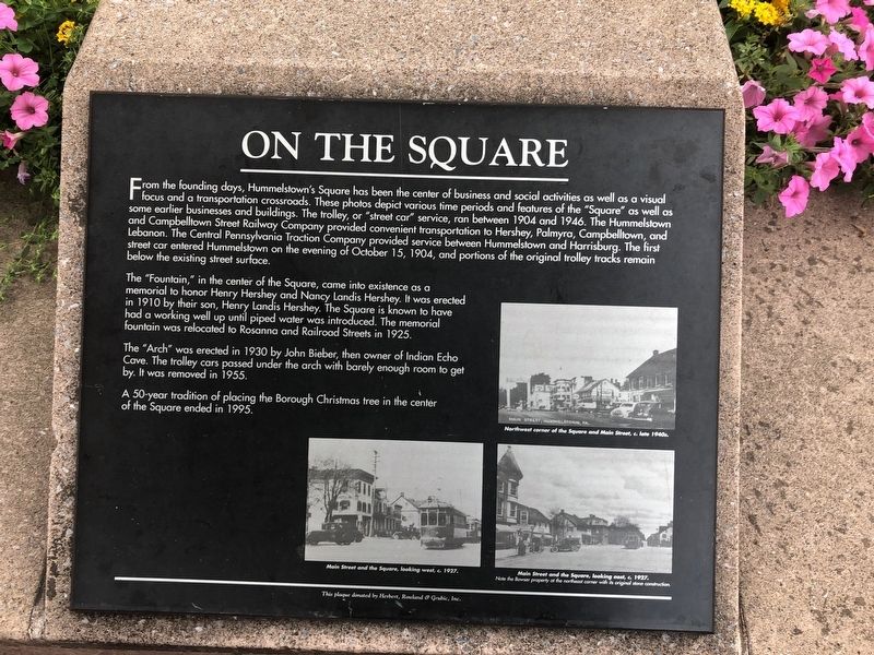 On The Square Marker image. Click for full size.