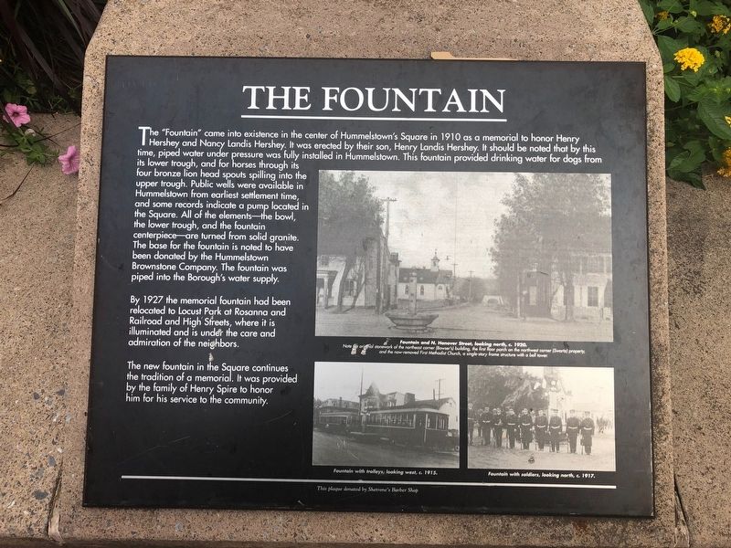 The Fountain Marker image. Click for full size.