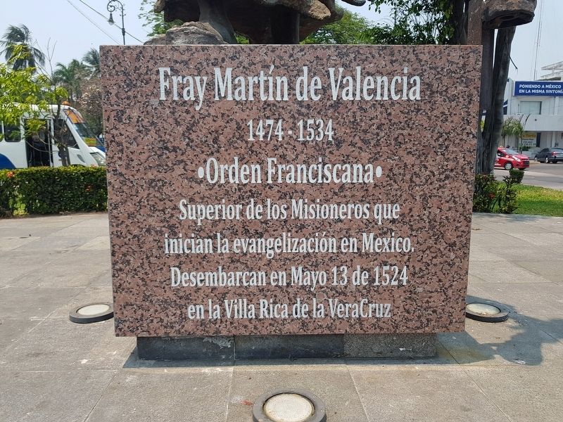 Friar Martín de Valencia Marker image. Click for full size.
