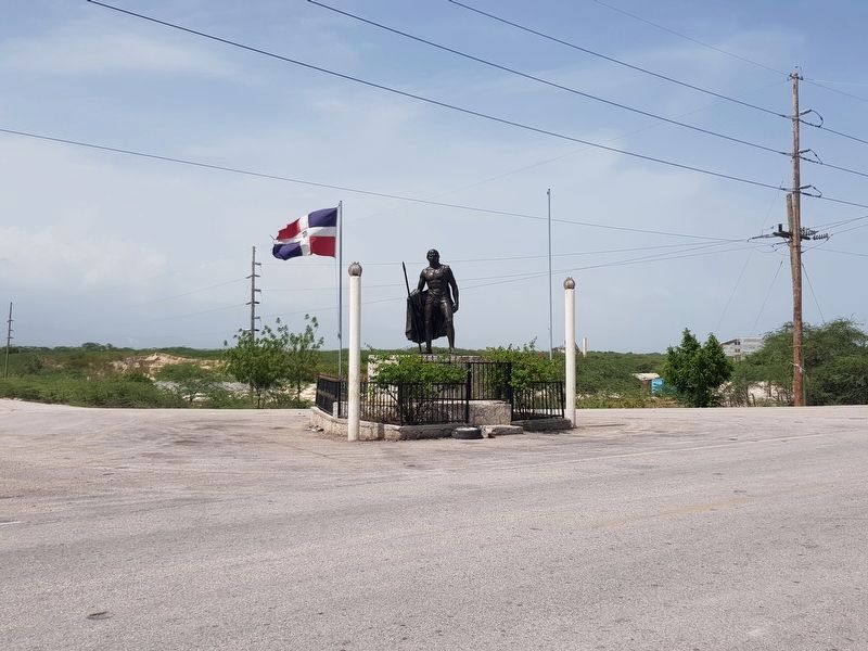 Enriquillo Monument and Marker image. Click for full size.