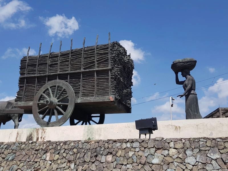 The Sugarcane Monument. Click for full size. The Sugarcane Monument image. Click for full size.