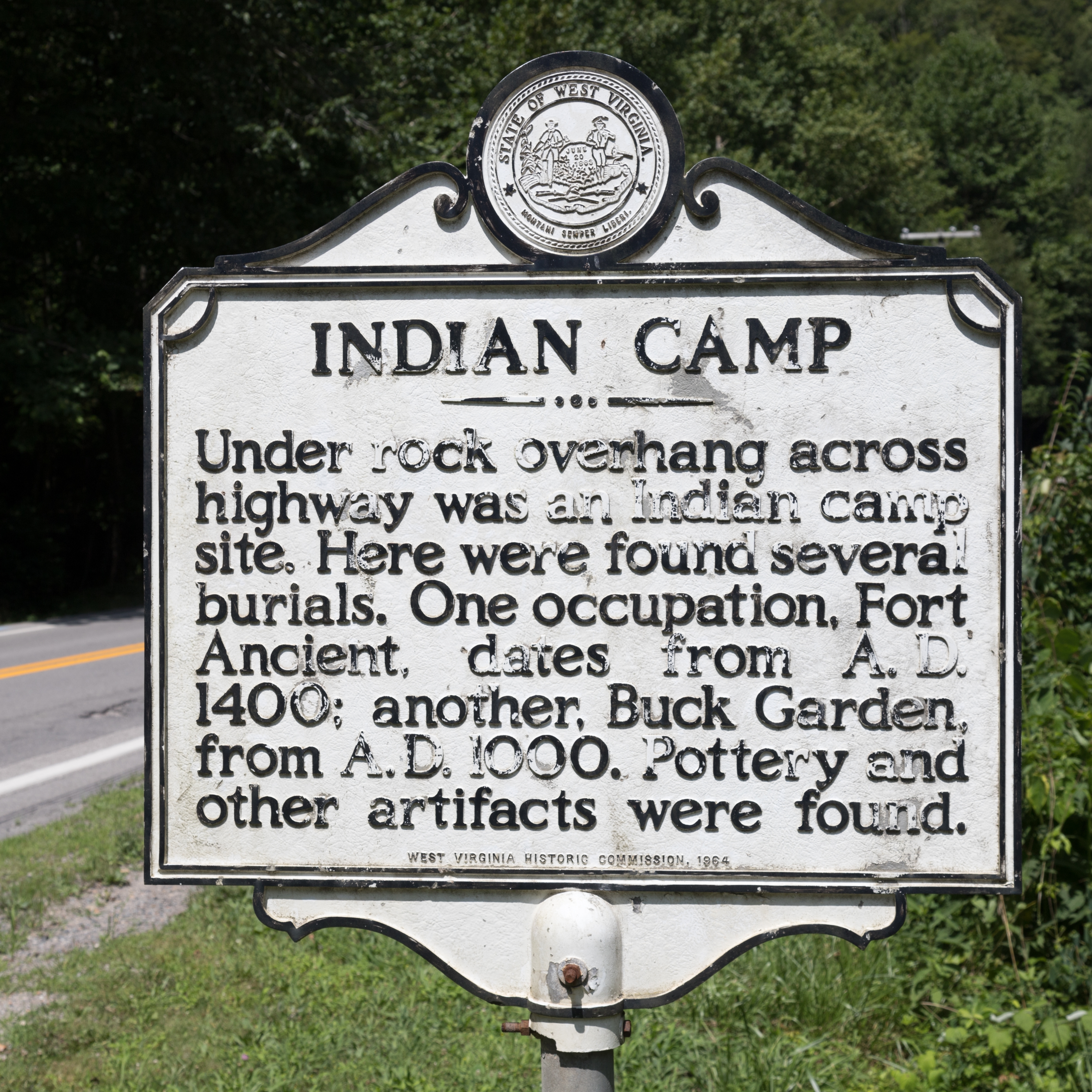 Indian Camp Marker