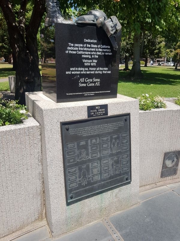 California Vietnam Veterans Memorial. Click for full size. California Vietnam Veterans Memorial image. Click for full size.