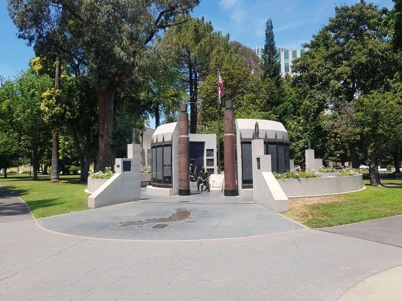 California Vietnam Veterans Memorial. Click for full size. California Vietnam Veterans Memorial image. Click for full size.