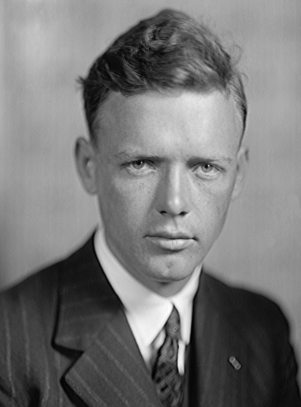 Charles Lindberg image. Click for full size.