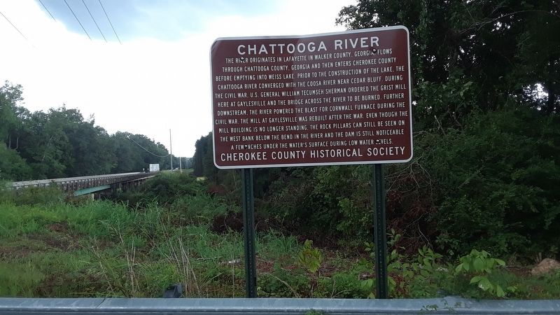 Chattooga River Marker image. Click for full size.