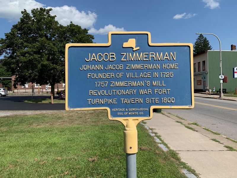 Jacob Zimmerman Marker image. Click for full size.