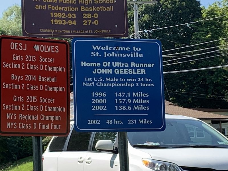 Welcome to St. Johnsville Marker image. Click for full size.