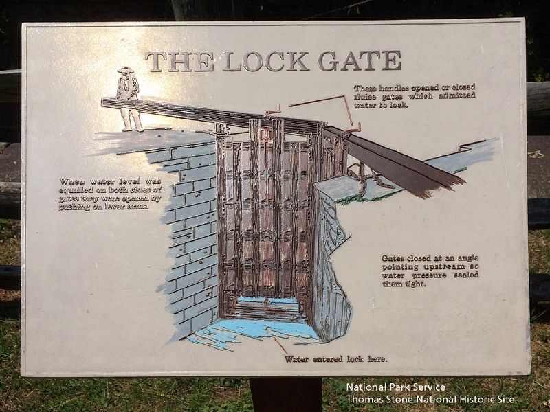 The Lock Gate Marker image. Click for full size.